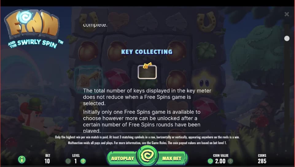 Finn and the Swirly Spin - NetEnt