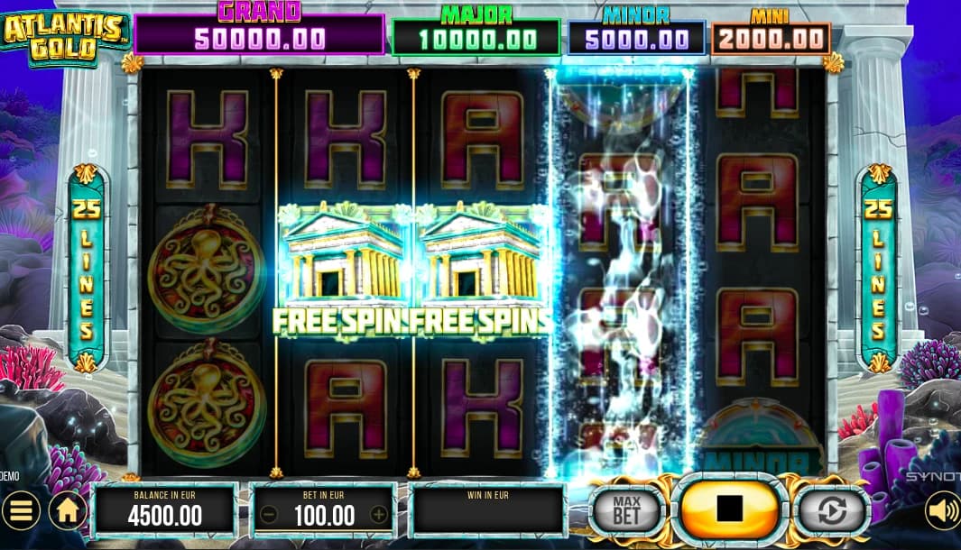 Atlantis Gold - SYNOT Games