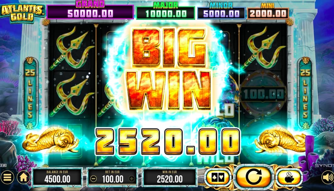 Atlantis Gold - SYNOT Games