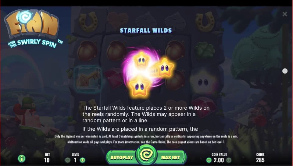 Finn and the Swirly Spin - NetEnt