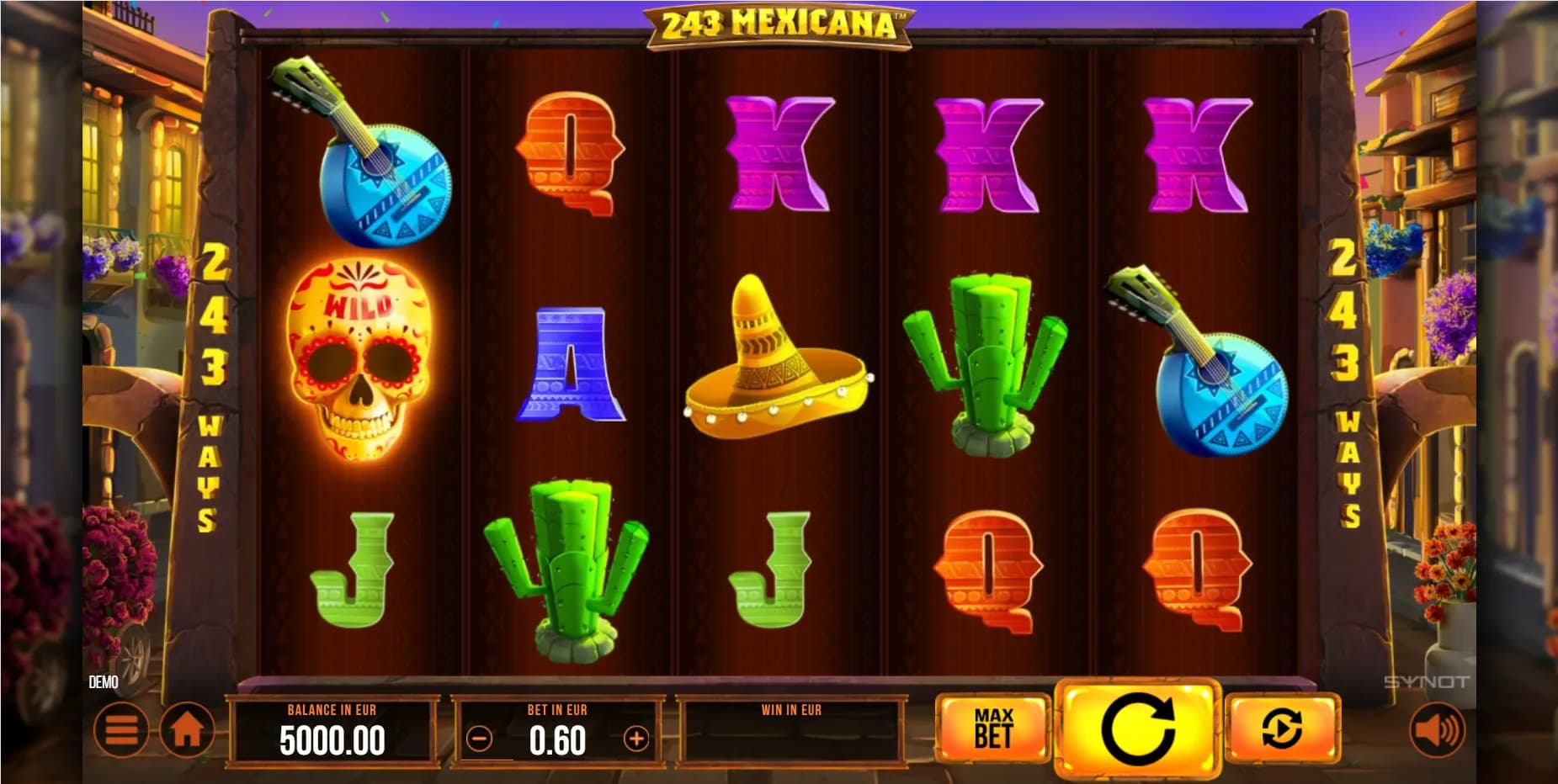 243 Mexicana Synot Games Logo